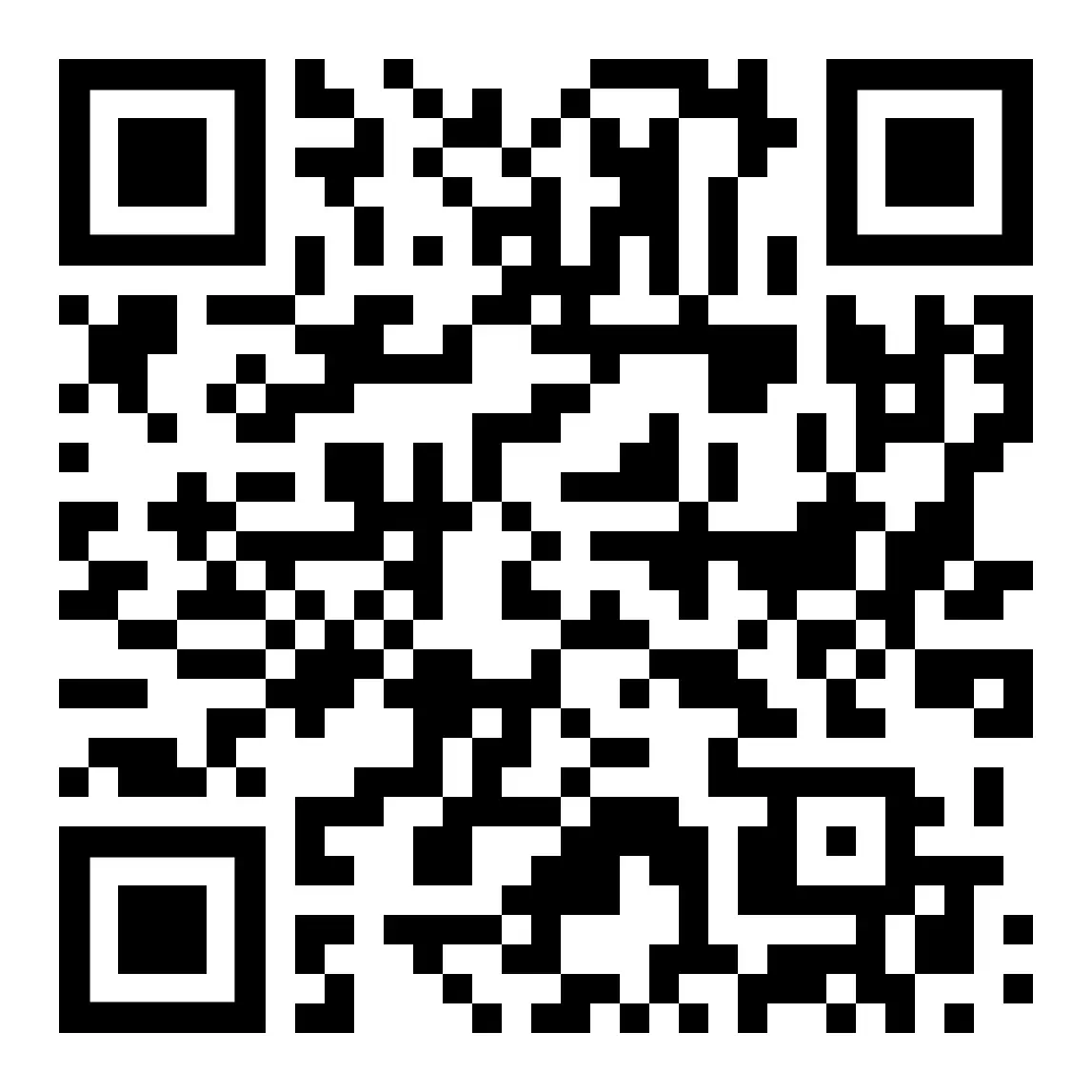 QR code for app download